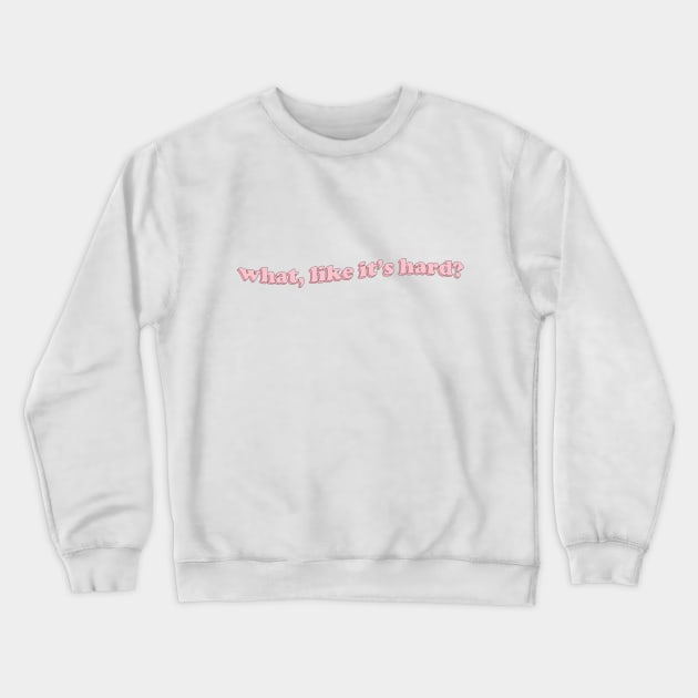 Blonde sale crewneck sweatshirt